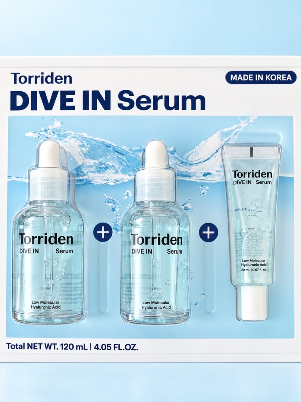 torrid Torriden Dive In Serum Set - Clear Blue